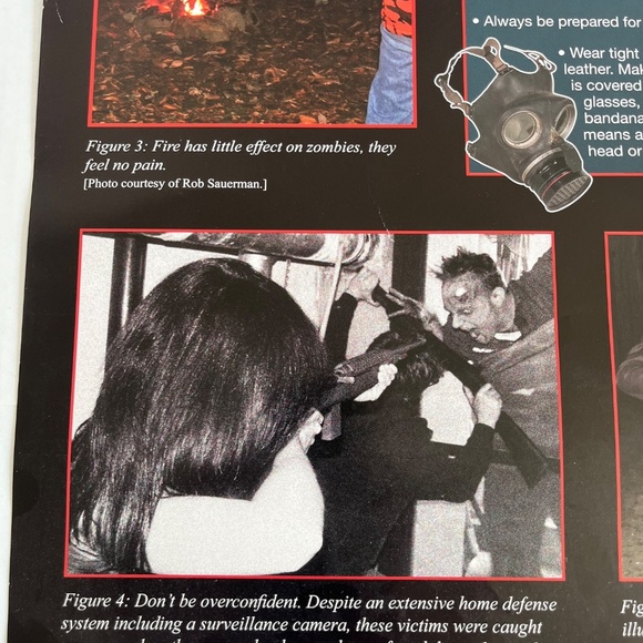 Zombie Survival Guide Laminated Poster College Wall Room Decor Sz 24x36 inch - Picture 3 of 7